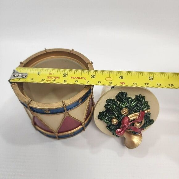 Kirkland's Mini Nutcracker Water Globe Box Christmas Snow Globe 4.5" - Picture 3 of 7